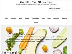 Sites similar to goodforyouglutenfree.com