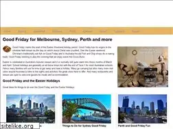 Sites similar to goodfriday.com.au