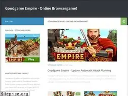 Sites similar to goodgame-empire.com