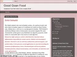 Sites similar to goodgoanfood.blogspot.com