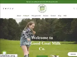 Sites similar to goodgoatmilkcompany.com