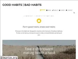 Sites similar to goodhabitsbadhabits.com