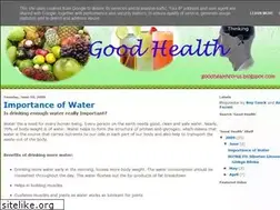 Sites similar to goodhealthforus.blogspot.com