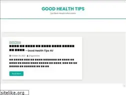 Sites similar to goodhealthtips4u.com