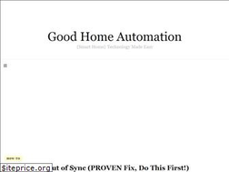 Sites similar to goodhomeautomation.com