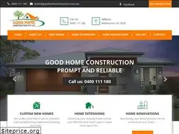 Sites similar to goodhomeconstruction.com.au