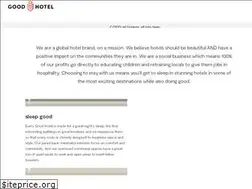 Sites similar to goodhotel.co