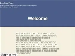Sites similar to goodinfopages.com