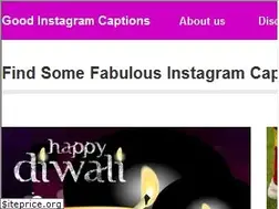 Sites similar to goodinstagramcaptions.com