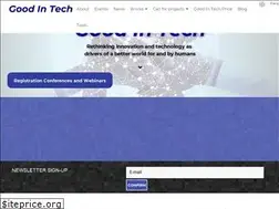 Sites similar to goodintech.org