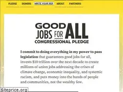 Sites similar to goodjobsforallpledge.org