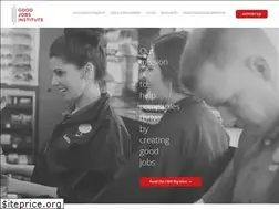 Sites similar to goodjobsinstitute.org
