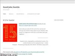 Sites similar to goodjobsseattle.org