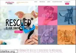 Sites similar to goodkarmapetrescue.org