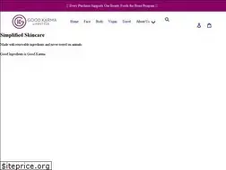 Sites similar to goodkarmaskincare.com