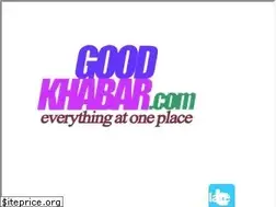 Sites similar to goodkhabar.com