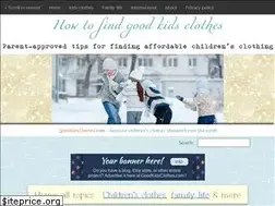 Sites similar to goodkidsclothes.com