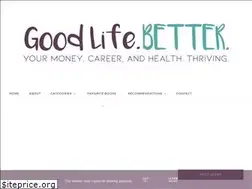 Sites similar to goodlifebetter.com