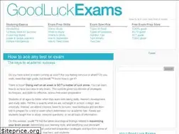 Sites similar to goodluckexams.com