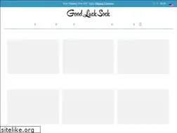 Sites similar to goodlucksock.com