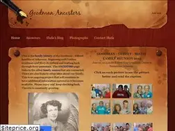 Sites similar to goodmanancestors.com