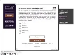 Sites similar to goodmans-living.de
