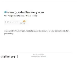 Sites similar to goodmillswinery.com