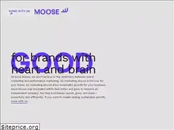 Sites similar to goodmoose.co