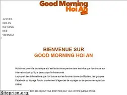Sites similar to goodmorning-hoian.com