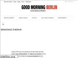 Sites similar to goodmorningberlin.com