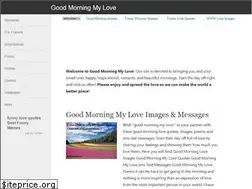 Sites similar to goodmorningmylove.com