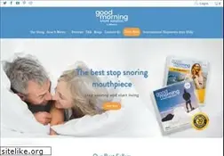 Sites similar to goodmorningsnoresolution.com