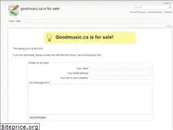 Sites similar to goodmusic.ca