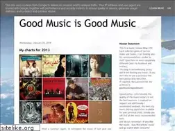 Sites similar to goodmusicisgoodmusic.blogspot.com