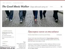 Sites similar to goodmusicwalker.wordpress.com