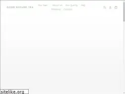 Sites similar to goodnaturetea.com