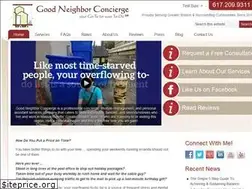 Sites similar to goodneighborconcierge.com