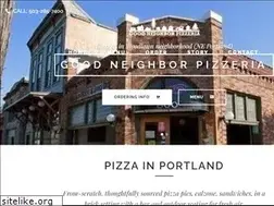 Sites similar to goodneighborpizzeria.com