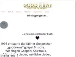 Sites similar to goodnews-gospelchor.de