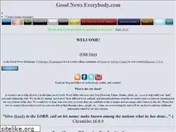 Sites similar to goodnewseverybody.com
