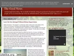Sites similar to goodnewsgreatjoy.blogspot.com