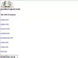 Sites similar to goodnewspost.com