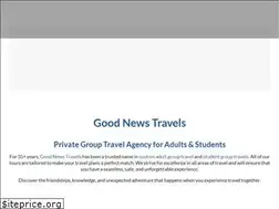 Sites similar to goodnewstravels.com