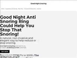 Sites similar to goodnightsnoring.com