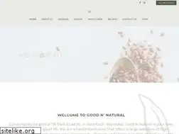Sites similar to goodnnatural.ca