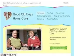 Sites similar to goodolddayshomecare.com