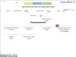 Sites similar to goodpeoplegoods.com