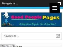 Sites similar to goodpeoplepages.com