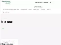 Sites similar to goodplanet.info