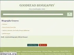 Sites similar to goodreadbiography.com
